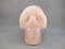 SRQ-L-1190 : Star Rose Quartz Crystal Skull