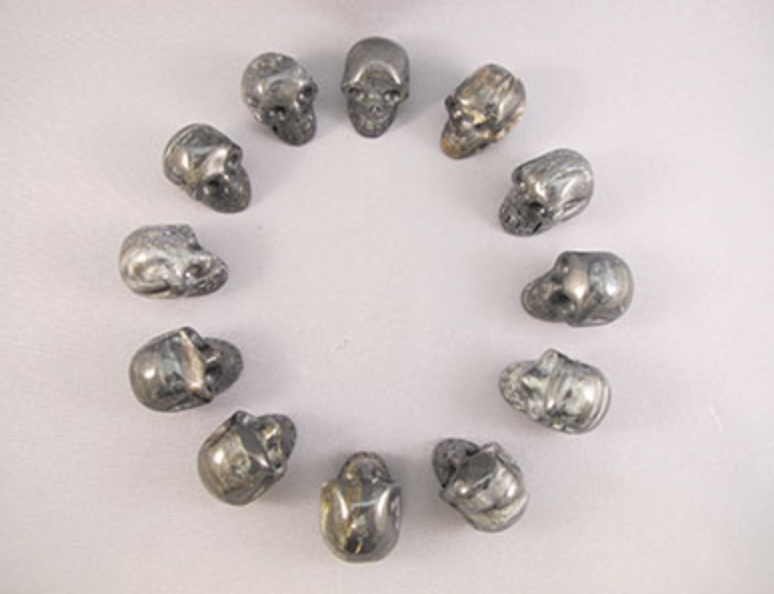 CS-12-IS : Isua 12 Crystal Skulls Set