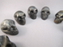CS-12-IS : Isua 12 Crystal Skulls Set