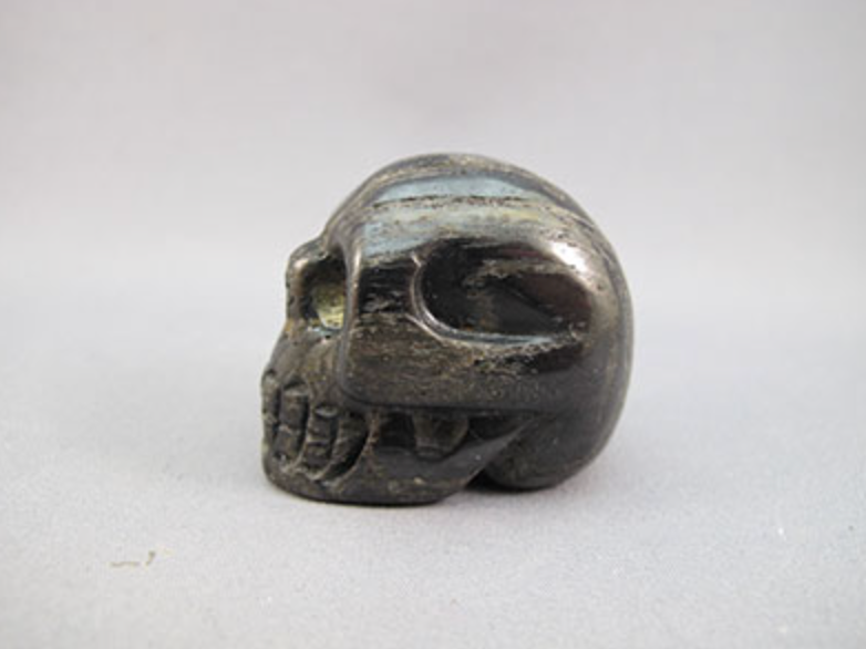 IS-S-60-b-p : Banded Isua with Pyrite Crystal Skull