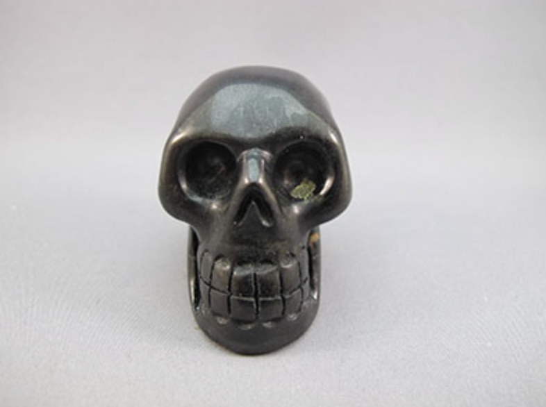 IS-M-150-p : Isua with Pyrite Crystal Skull