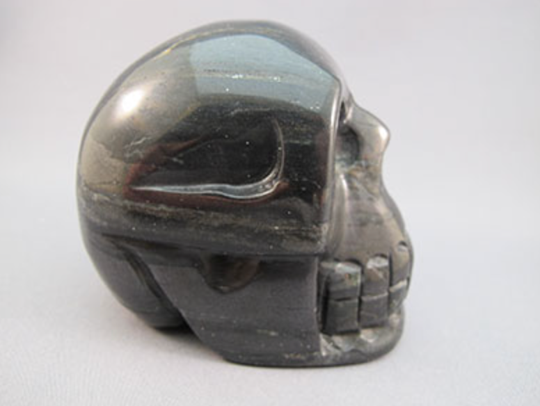 IS-L-494-p  : Isua with Pyrite Crystal Skull