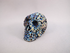 LV-S-20-r : Midnight Rainbow Lava Crystal Skull