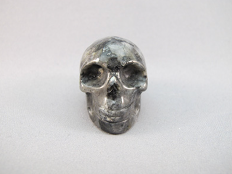 LVK-S-50 : Larvikite Crystal Skull