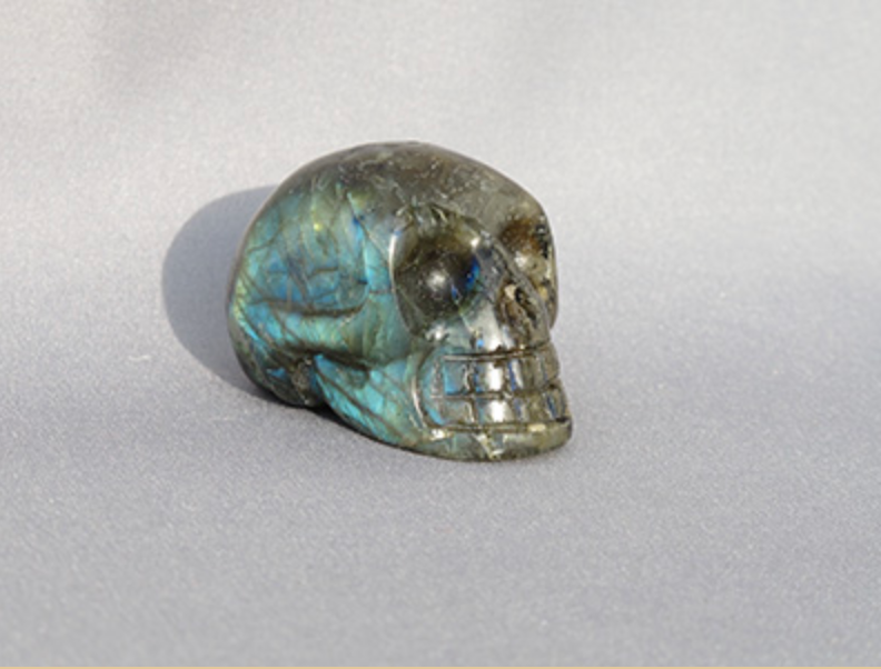 L-S-60 : Labradorite Crystal Skull