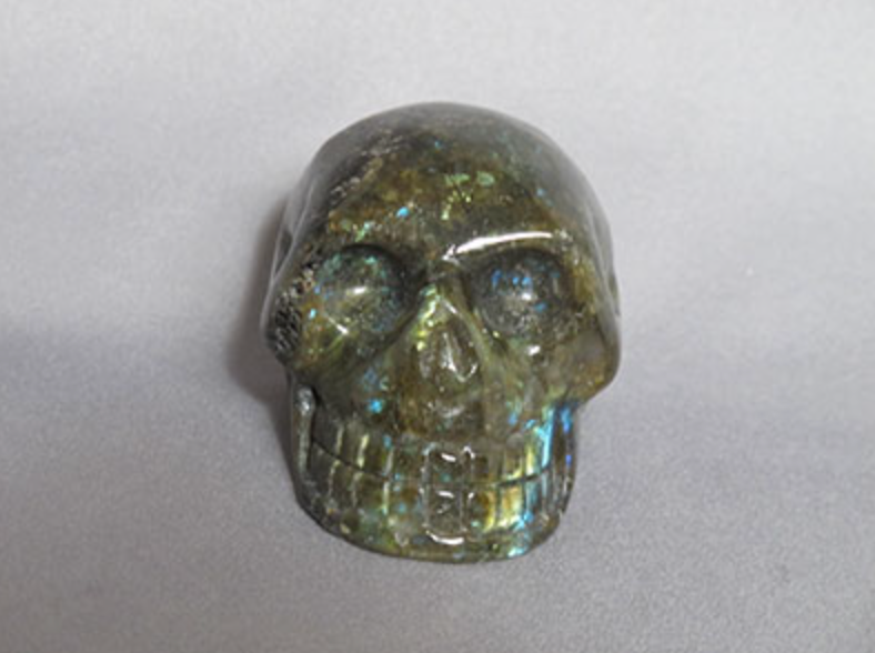 L-M-250 - Labradorite Crystal Skull