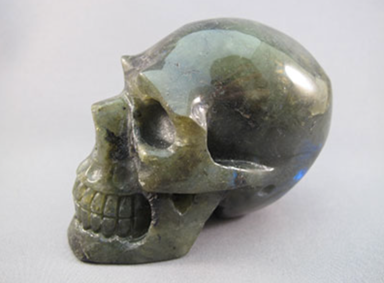 L-M-545 : Labradorite Crystal Skull