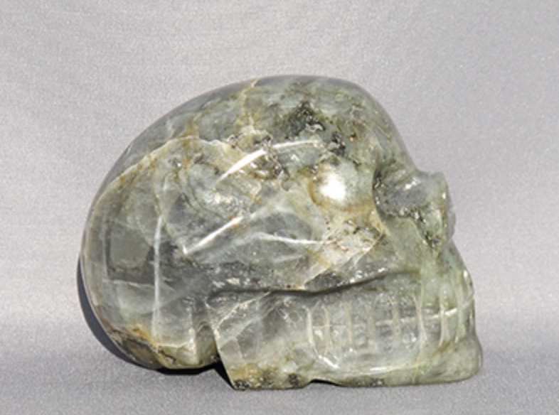 L-M-574 : Labradorite Crystal Skull