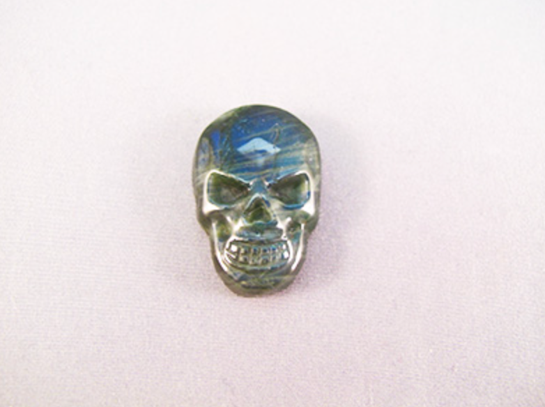 FMS-L-S-s-t : Sedona Doorway Small Labradorite Flat Crystal Skull