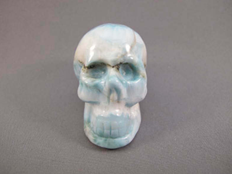 LM-M-100 : Larimar Crystal Skull
