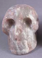 LEP-S-150 : Lepidolite with Rubellite Crystal Skull
