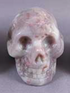 LEP-S-100 : Lepidolite with Rubellite Crystal Skull