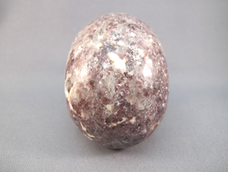 LEP-M-398 :  Lepidolite Crystal Skull (Lilac)