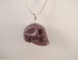 SP-1-LEP : Lepidolite Crystal Skull Pendant