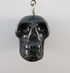 D-LP-N -r : Red-Flash Nuummite Crystal Skull Pendant