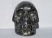 N-M-400-g-a : Gold-Flash Nuummite Crystal Skull