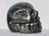 N-M-400-g-a : Gold-Flash Nuummite Crystal Skull
