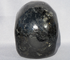 N-M-425-g-b : Gold-Flash Nuummite Crystal Skull