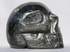 N-M-425-g-b : Gold-Flash Nuummite Crystal Skull
