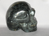 N-M-500-r-c : Red-Flash Nuummite Crystal Skull