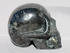 N-L-1713-r  : Red-Flash Nuummite Crystal Skull