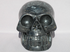 N-L-1802-r  : Red-Flash Nuummite Crystal Skull