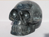 N-L-1802-r  : Red-Flash Nuummite Crystal Skull