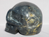 N-L-1802-r  : Red-Flash Nuummite Crystal Skull