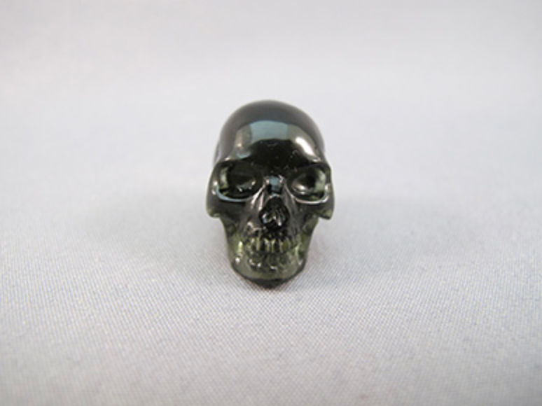 M-4.1-sh : Stonehenge Moldavite Crystal Skull