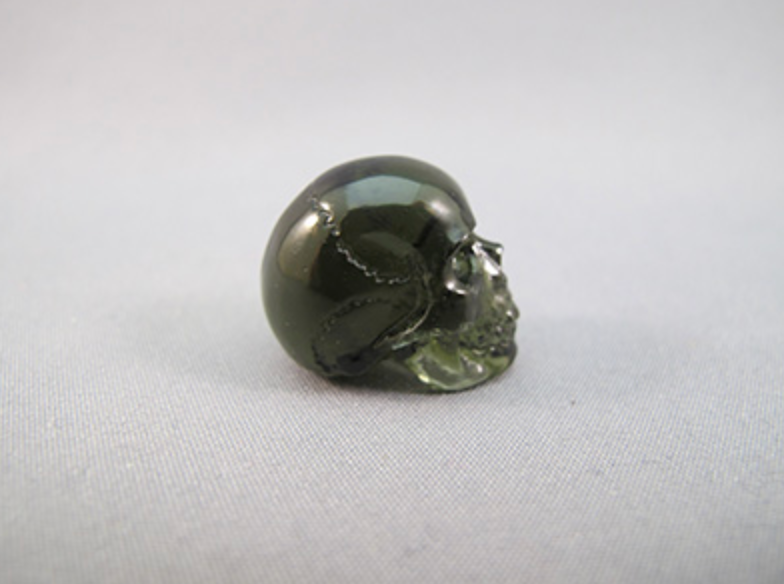 M-4.1-sh : Stonehenge Moldavite Crystal Skull