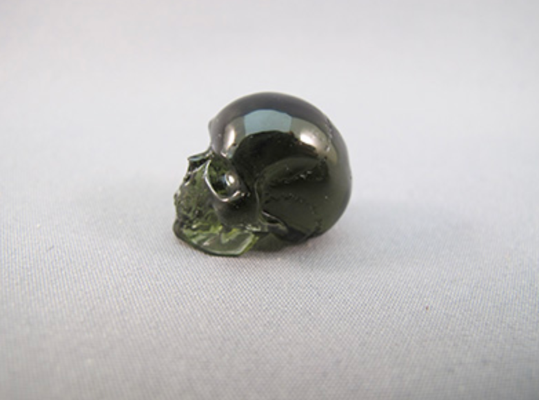 M-4.1-sh : Stonehenge Moldavite Crystal Skull