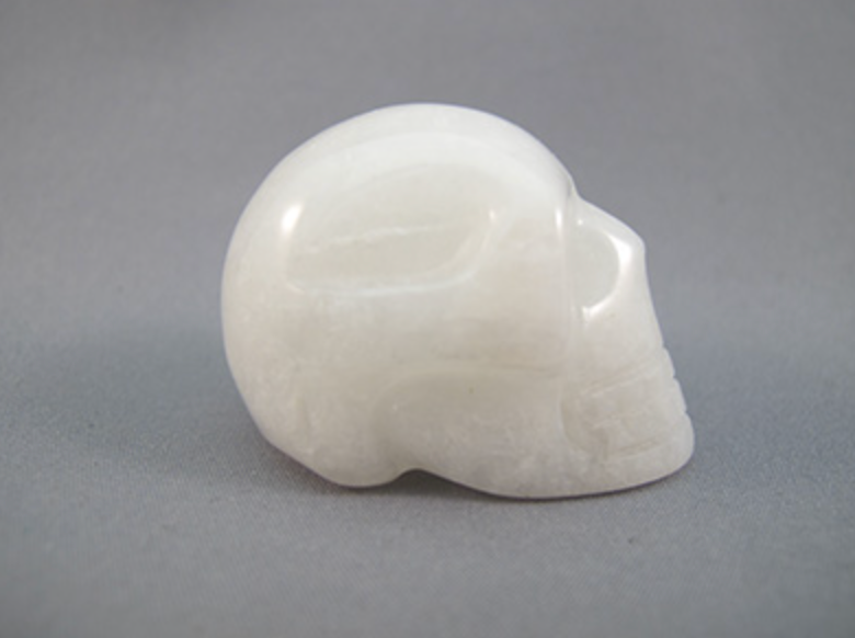 MS-S-45-r : Rainbow Moonstone Crystal Skull