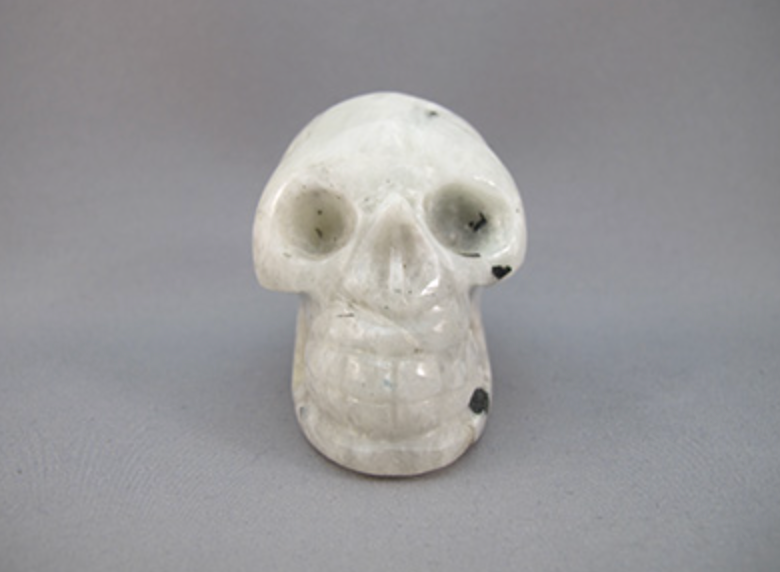 MS-M-150 : Rainbow Moonstone Crystal Skull