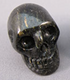 N-S-20-g : Gold-Flash 1" Nuummite Crystal Skull