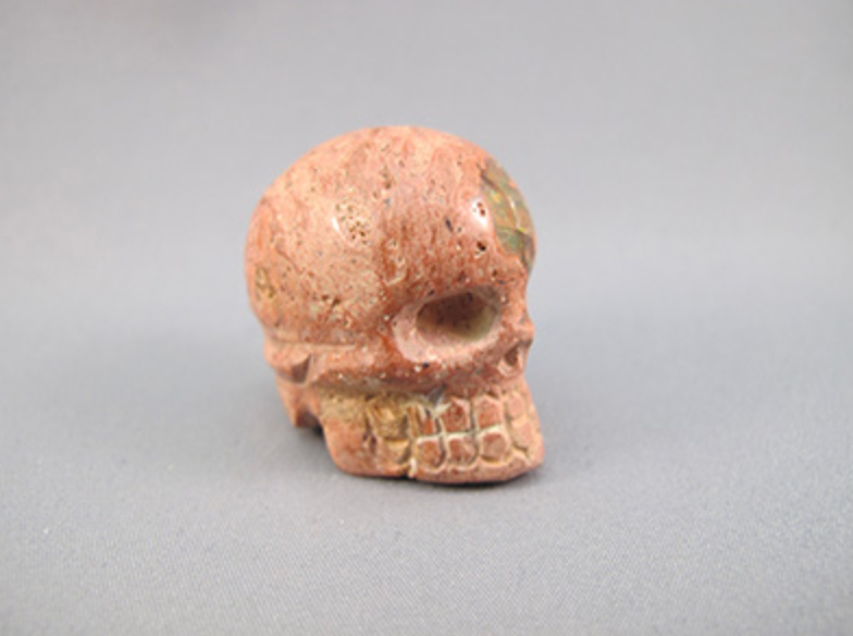 OP-M-26-f : Fire Opal Crystal Skull