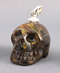SP-1-PT-g : Fire Gold Pietersite Crystal Skull Pendant