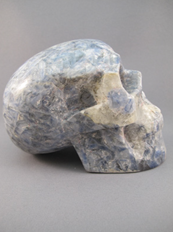 KY-L-1558  : Kyanite Crystal Skull