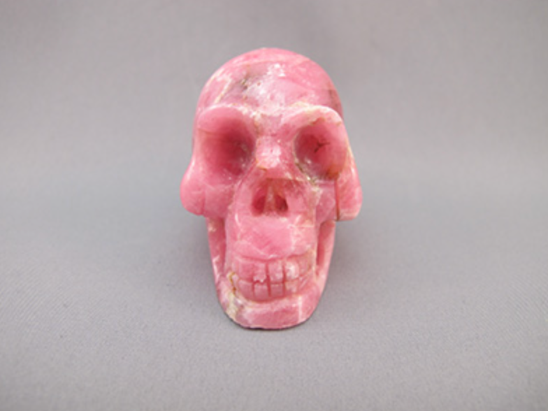 RC-M-100 : Rhodochrosite Crystal Skull