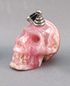 HD-MP-1-RC :  Hi-Def Rhodochrosite Crystal Skull Pendant (medium)