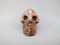 PW-S-55-m-b  : Brown Petrified Wood  Mayan Crystal Skull