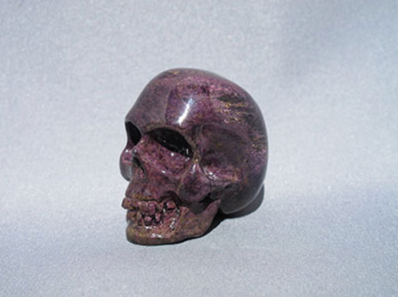 PP-M-060  : Purple Purpurite Crystal Skull