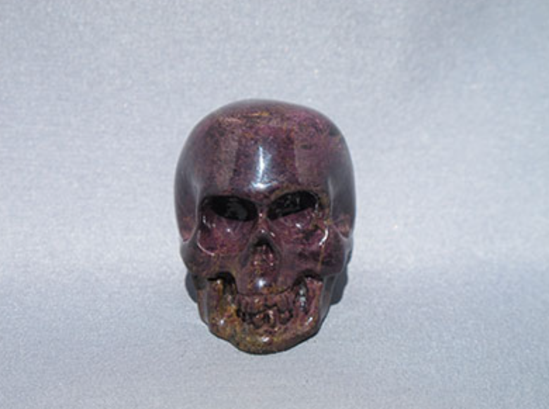 PP-M-060  : Purple Purpurite Crystal Skull