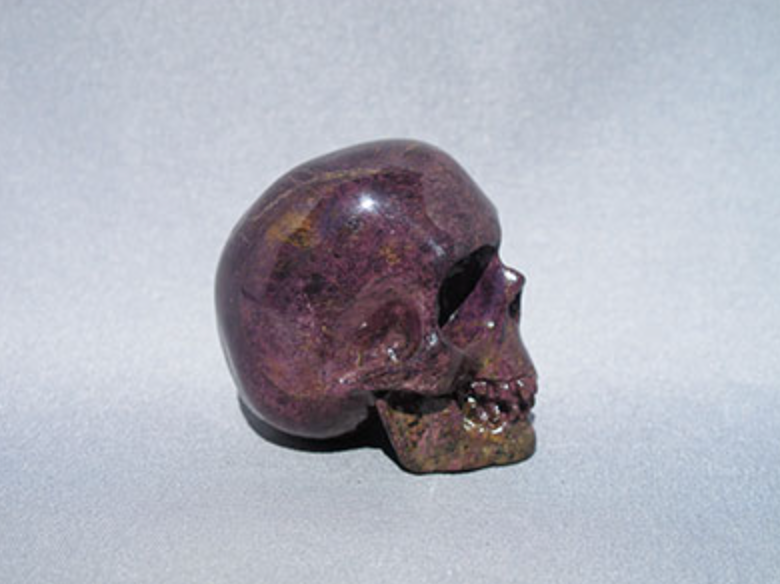 PP-M-060  : Purple Purpurite Crystal Skull