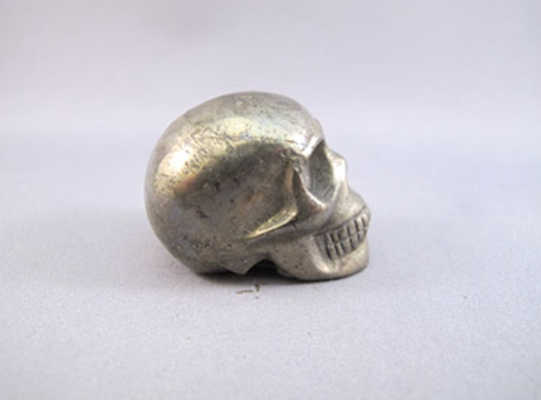 P-S-60 : Pyrite Crystal Skull