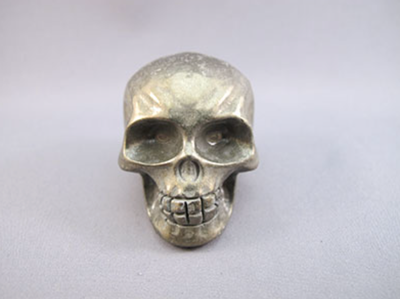 P-S-140 : Pyrite Crystal Skull