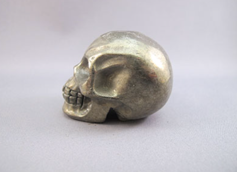 P-S-140 : Pyrite Crystal Skull