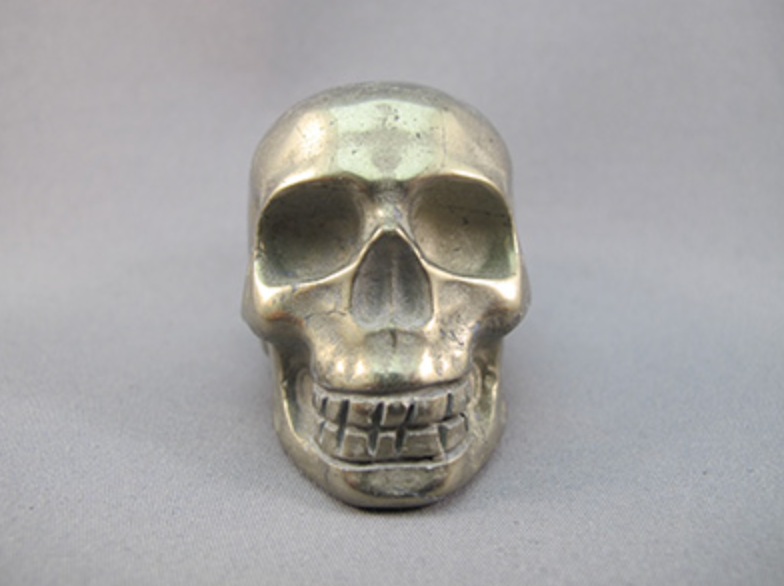 P-S-150 : Pyrite Crystal Skull