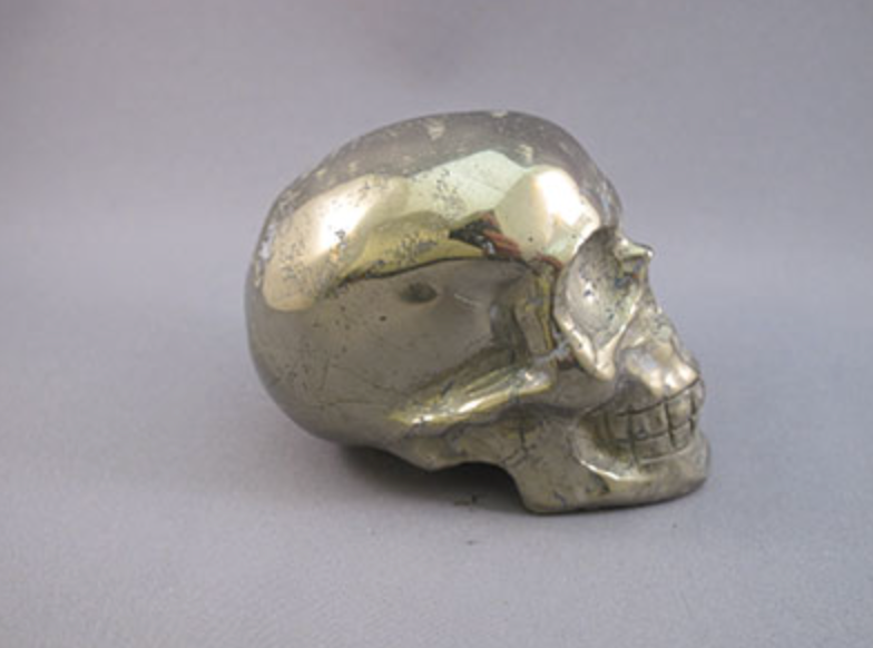 P-M-450 : Pyrite Crystal Skull