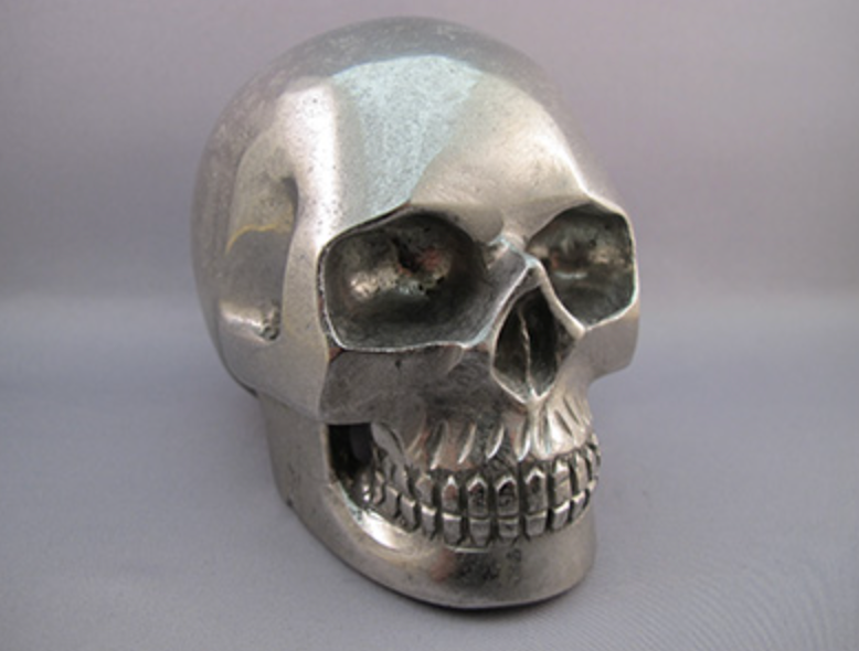 P-L-3330 : Pyrite Crystal Skull