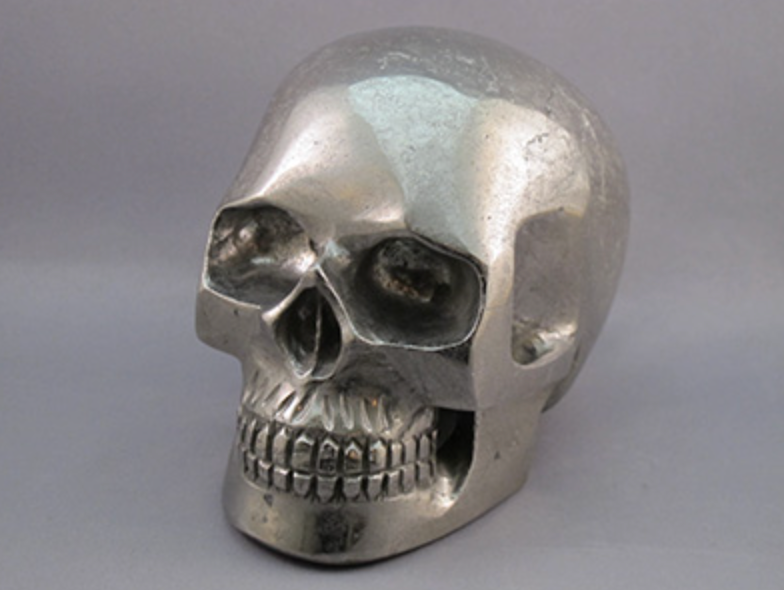 P-L-3330 : Pyrite Crystal Skull